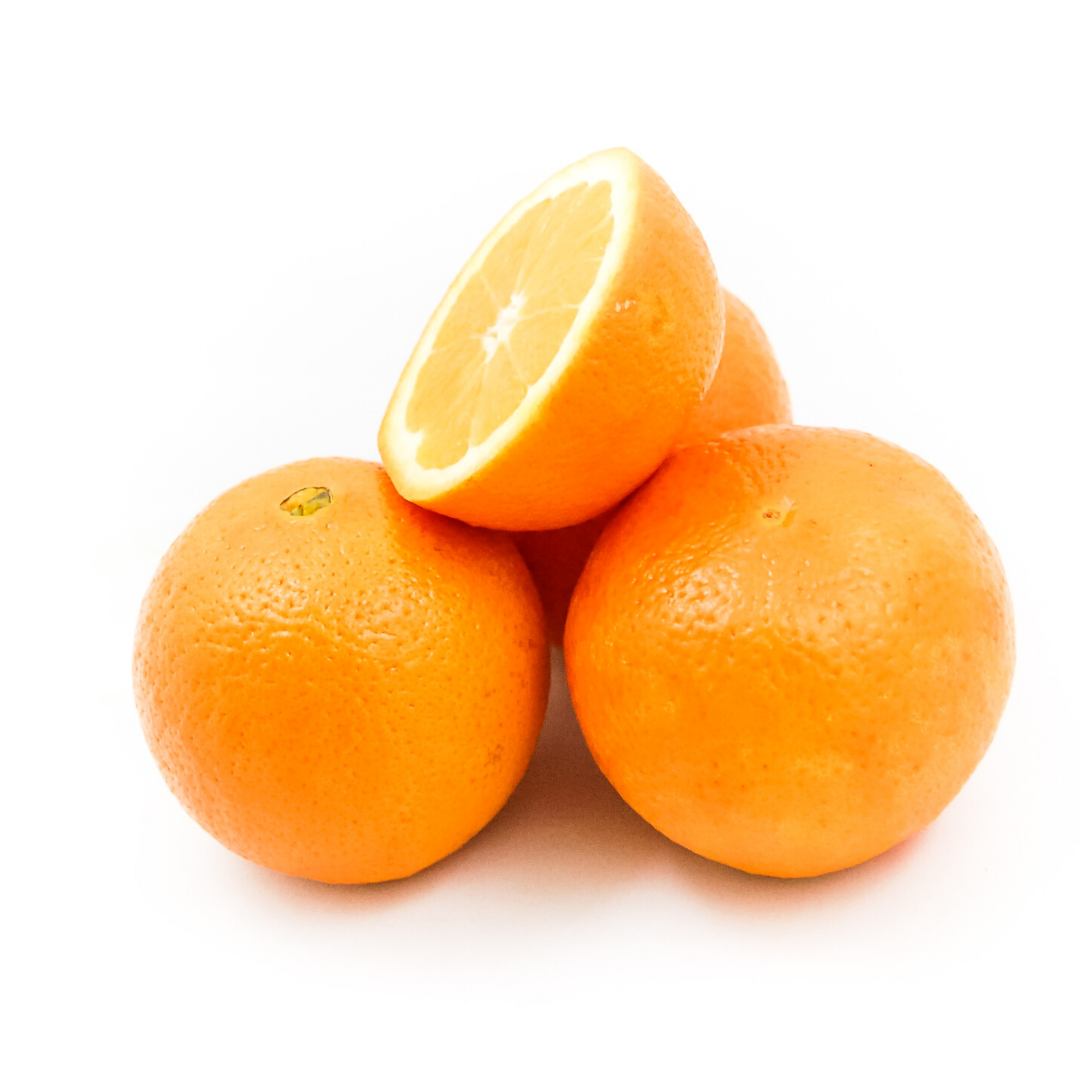 sweet juicy sliced orange